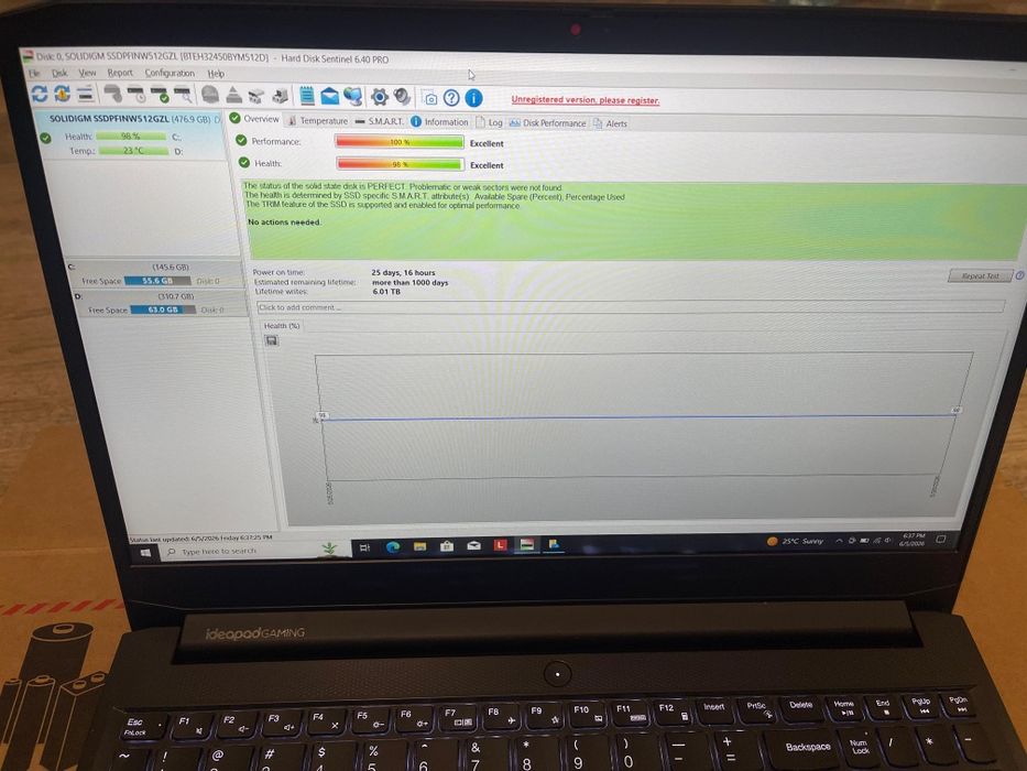 Laptop Gaming Lenovo RTX / AMD Ryzen nou