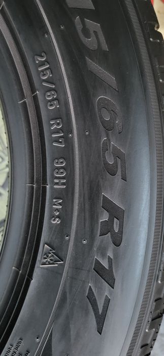 2 anvelope 215 65 17 pirelli iarna 2024 8mm