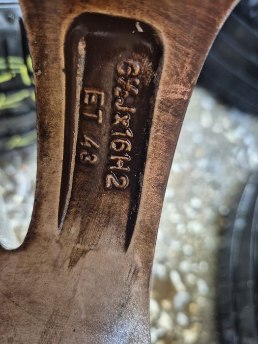 4бр алуминиеви джанти за Шкода фабиа, румстар/.6.5ж Х16/ ет 43/