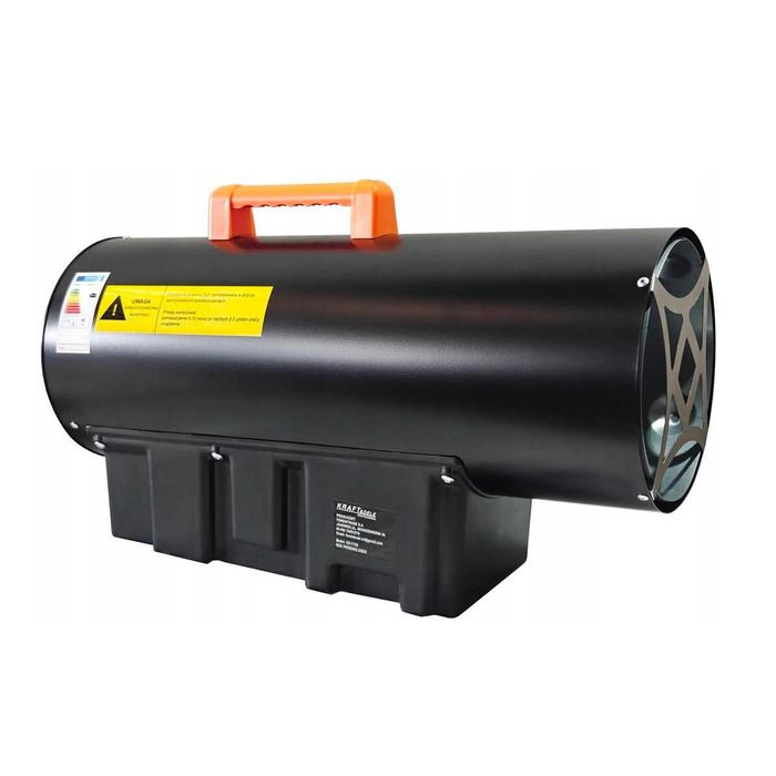 Tun, incalzitor pentru caldura pe gaz cu termostat si reductor, 45kW,