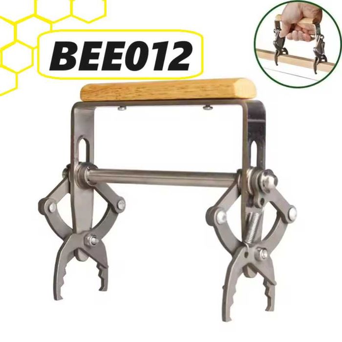 Щипка за пчелни рамки с дървена дръжка кошер мед пита медни ръкохвадки