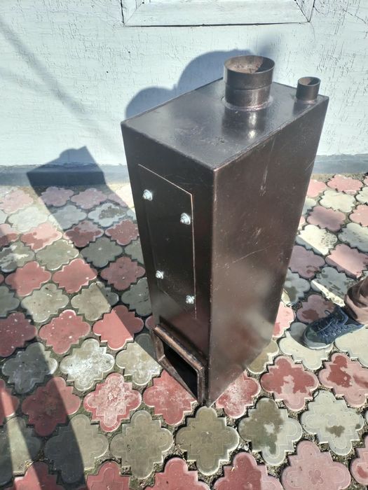 Печь металлический газовый