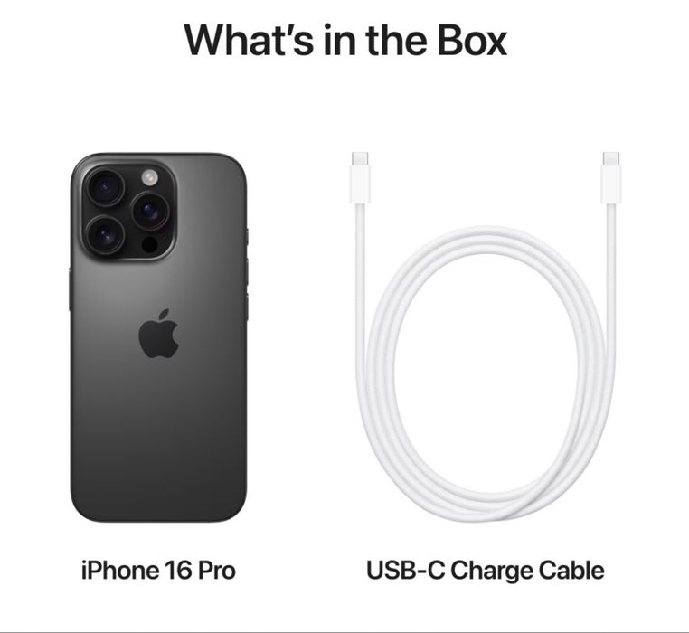 iPhone 16 Pro 256 GB Black Titanium Nou sigilat