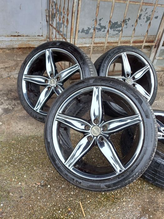 Vând jante R19 Audi,Vw, Skoda sau Mercedes (5×112) butuc 66.6