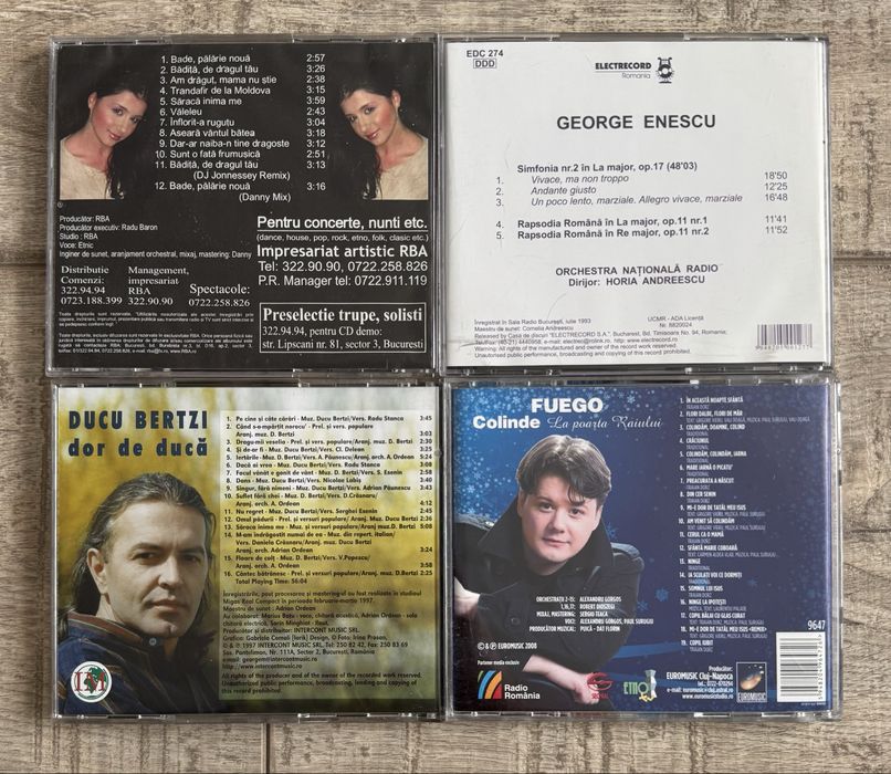 Pachet 6 - 16 cd-uri cu muzica romaneasca