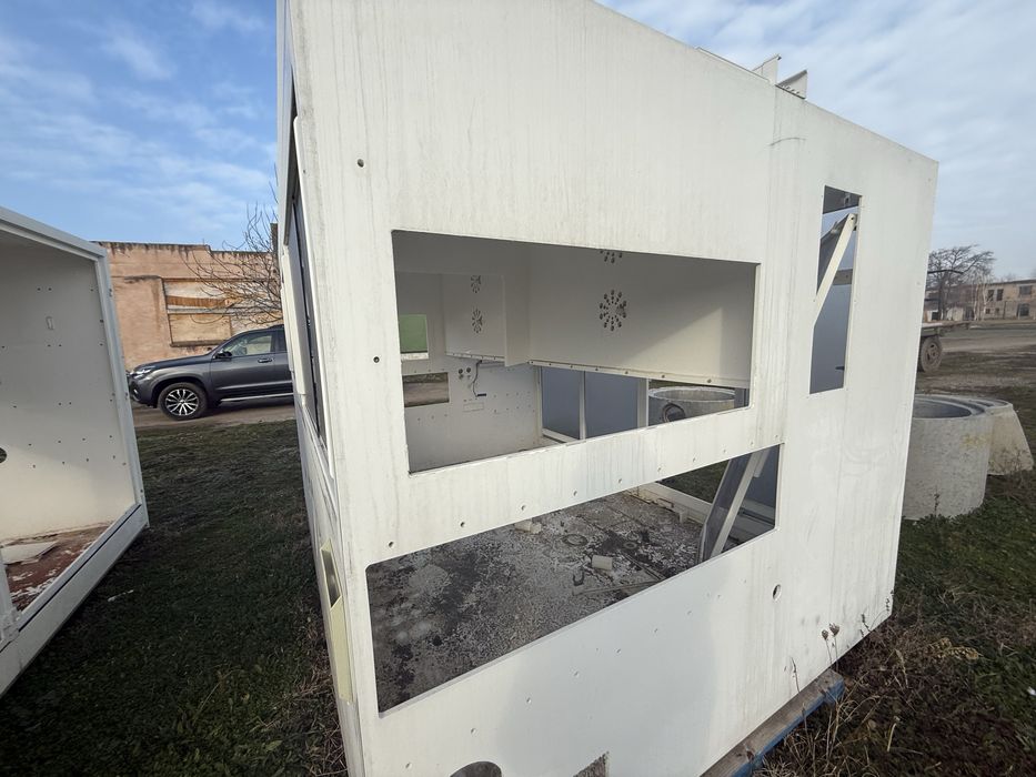 Containar din plastic 15 mm, ghereta, casuta vanzare, baraca, chiosc