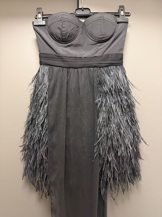 Rochie de seară, neagră, mărimea 8 (S), ASOS Petite