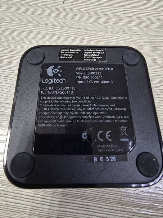 Блютуз коннектор на AUX от Logitech