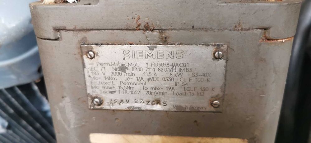 Постояннотокови серво мотори Siemens