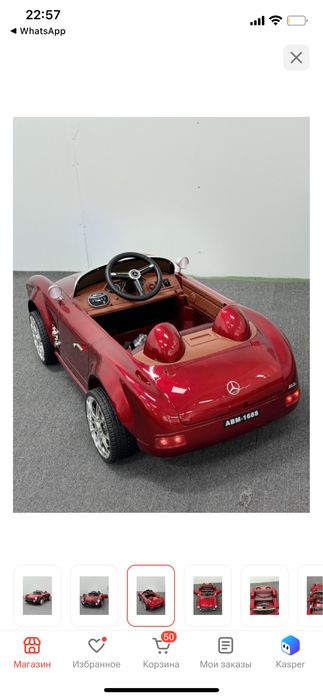 SL 190 mers benz ингрушка машина