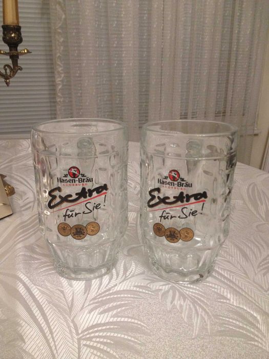 Vintage. Немски сервиз за кафе с подстакани. Чаши/халби за бира.