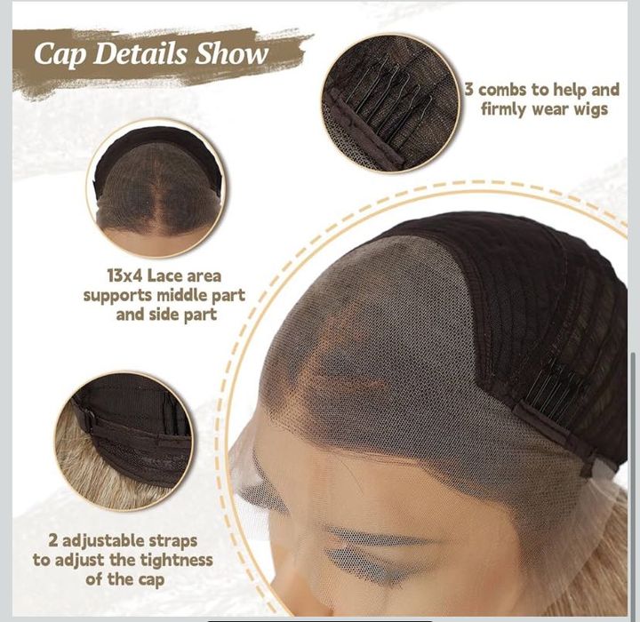 Перука омбре с къдрици