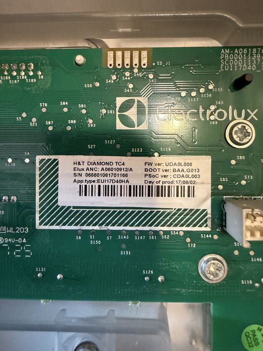 Платки от пералня електролукс