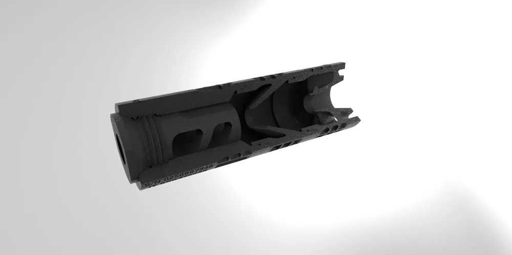 Amortizor Modular Airsoft 3D Print – Filet M14x1 – Design Tactic