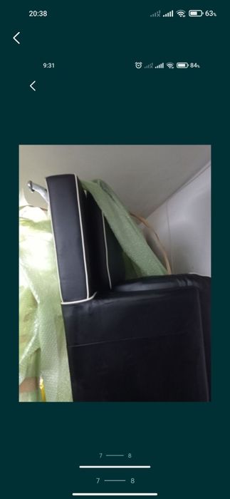 Canapea coltar Soprano piele neagra ecologica