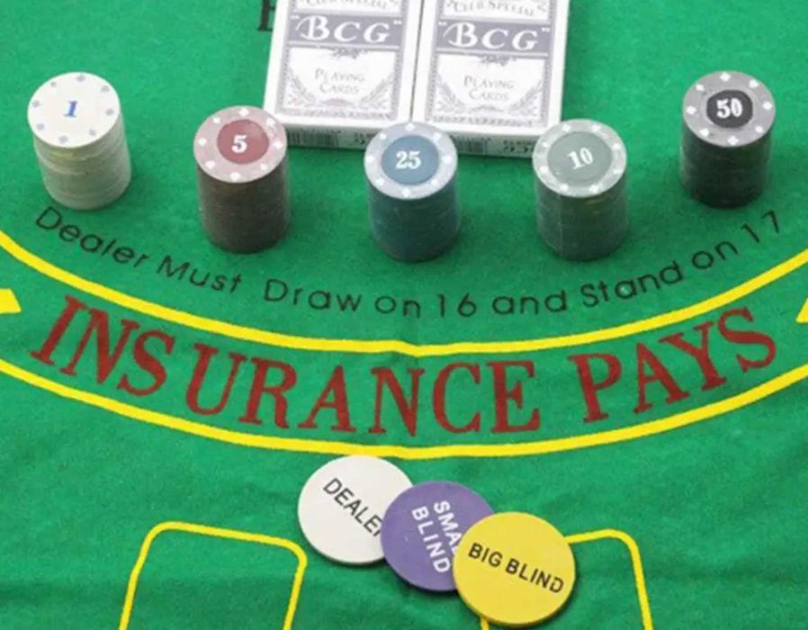 Покер сет в метална кутия 200бр. POKER SET TEXAS  / семейна игра