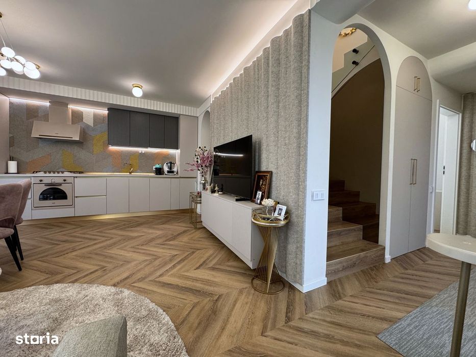 0 %Comision Duplex ultrafinisat, 5 camere–zona str Magnoliei Floresti