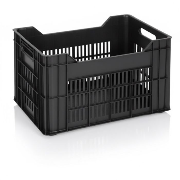 Пластмасова каса за хляб 0101: 600X400X380 мм дъно и стени с отвори