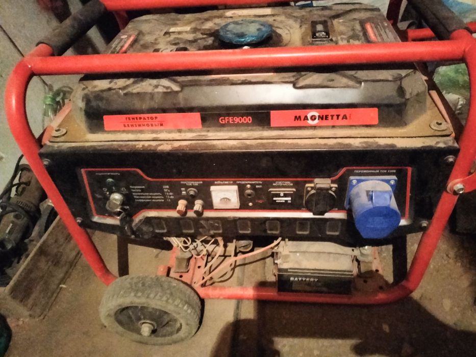 Электрогенератор  бензиновый Магнетта