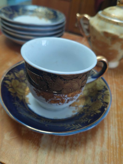 Vând set cesti cafea