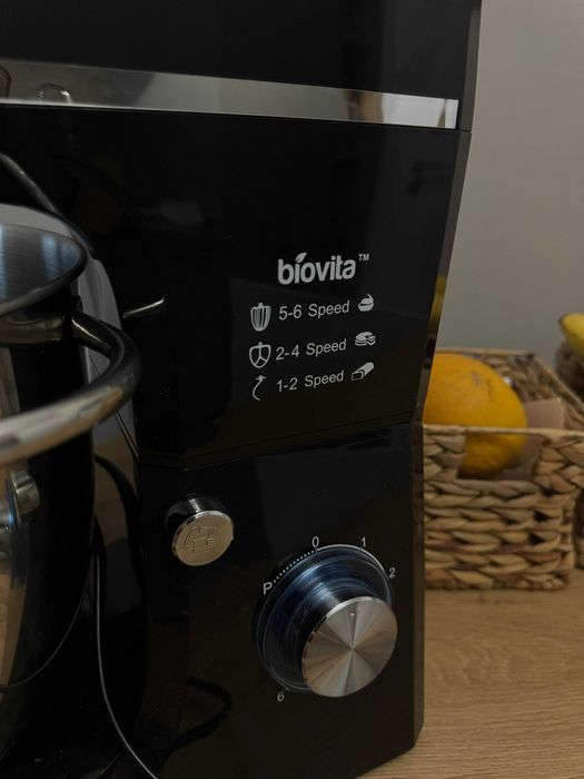 Mixer / Malaxor Biovita cu bol de 10L din inox, putere 1500W