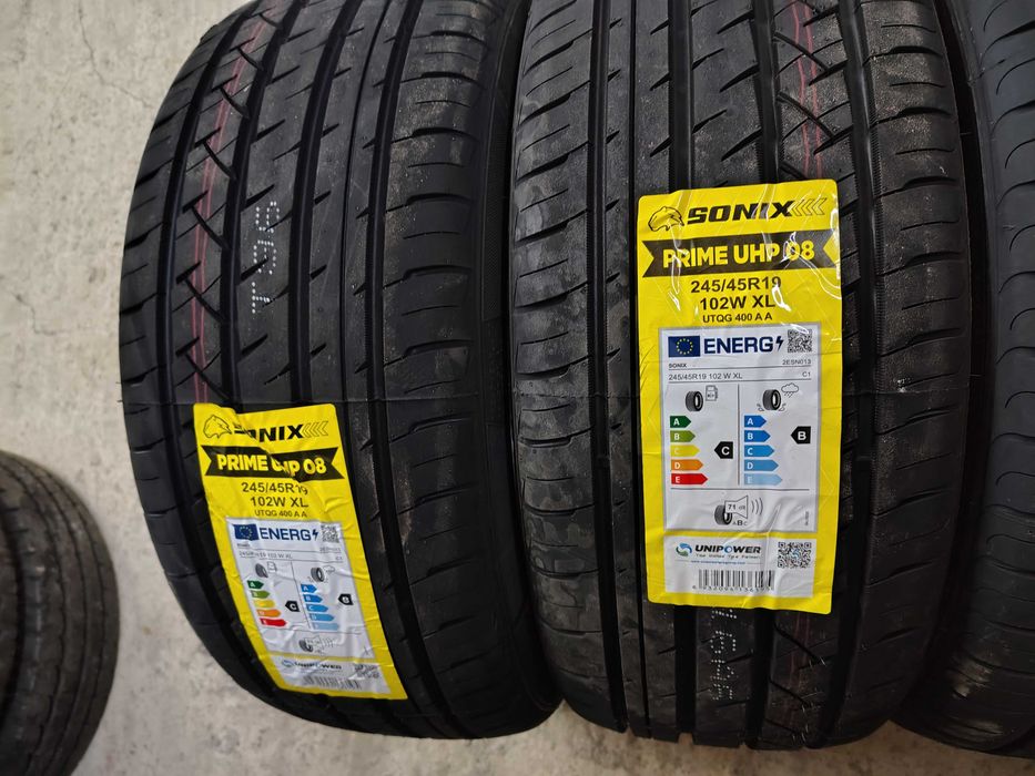 4бр.НОВИ летни гуми SONIX 275 40 19+245 45 19 DOT24 цена за брой