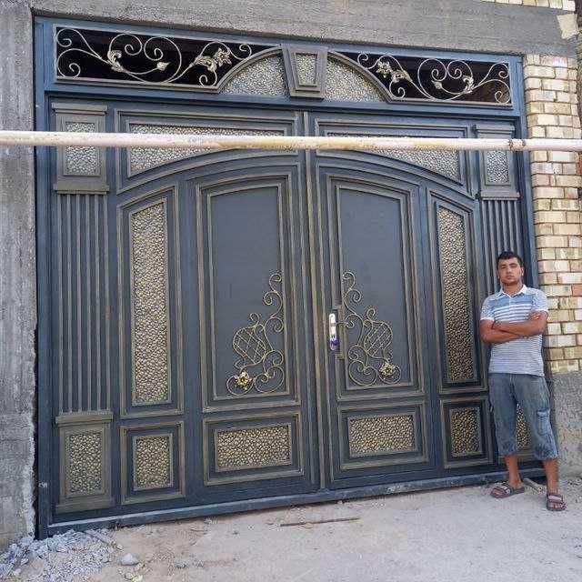 Металлические Железные Ворота, Temir darvoza, Темир дарвоза Навес