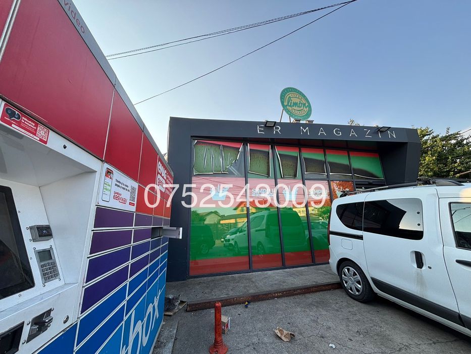Spatiu comercial 174 mp + spații de parcare Pantelimon inchiriere