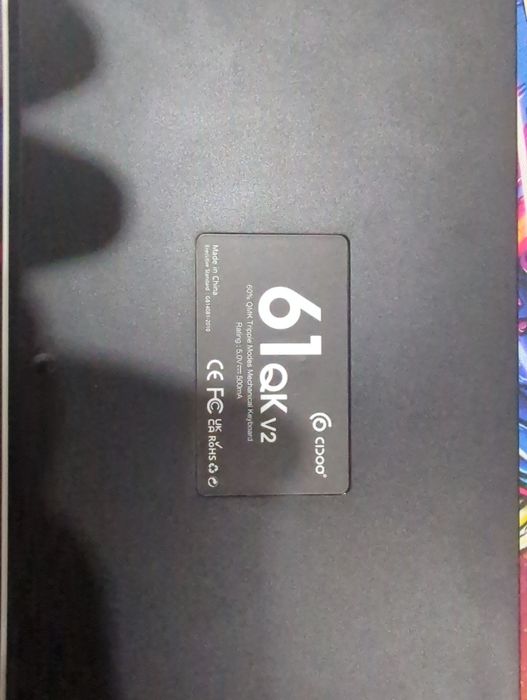 клавиатура cidoo qk61 v2