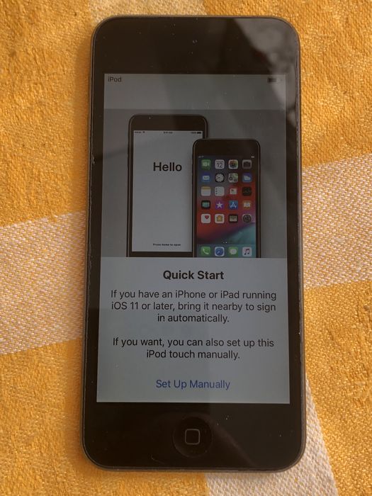 Ipod touch 6gen.defect. Ipod 6th blocat