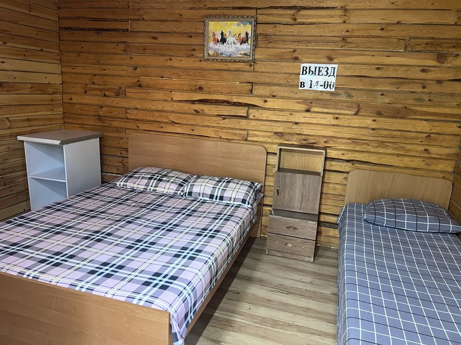 Домики в Боровом с душем и туалетом