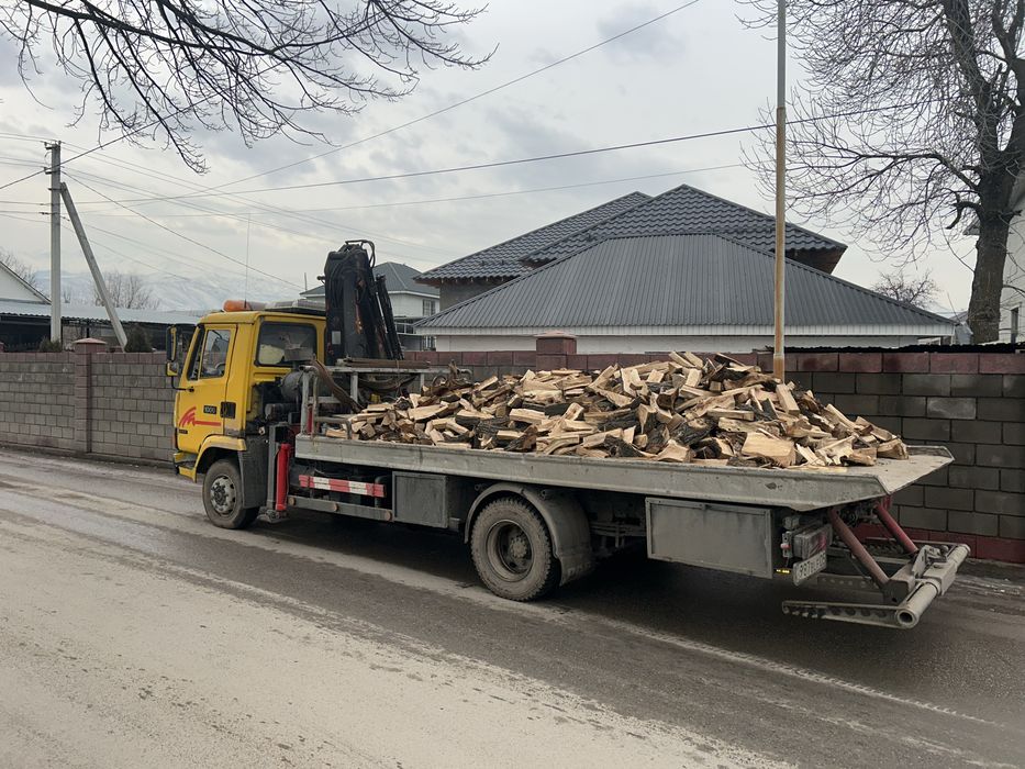 Дрова колотые пилиные