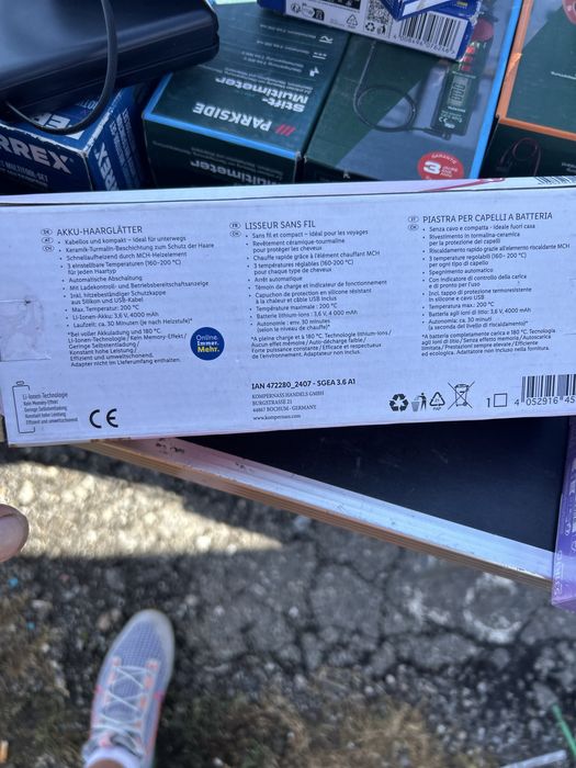 Placa de par mini cu acumlator si usb