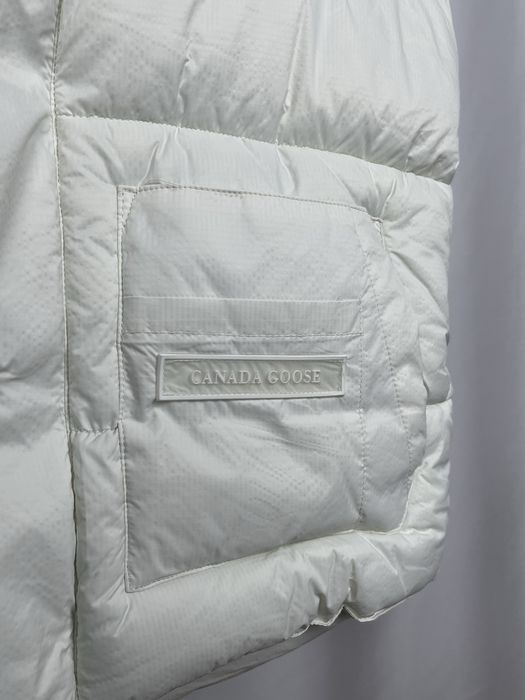 Canada Goose White Vest | Vesta Canada Goose