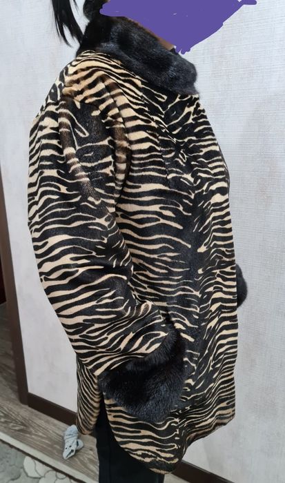 Шуба стриженая норка