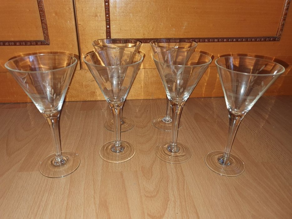 Set 6 pahare (sampanie) nefolosite