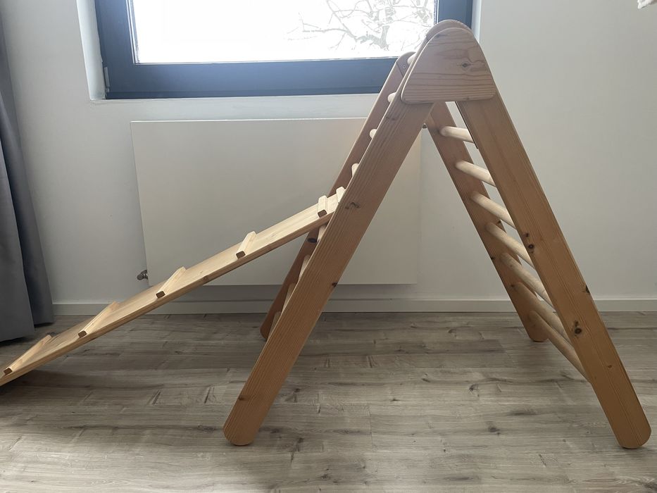 Triunghi Pikler, cu rampa, catarator