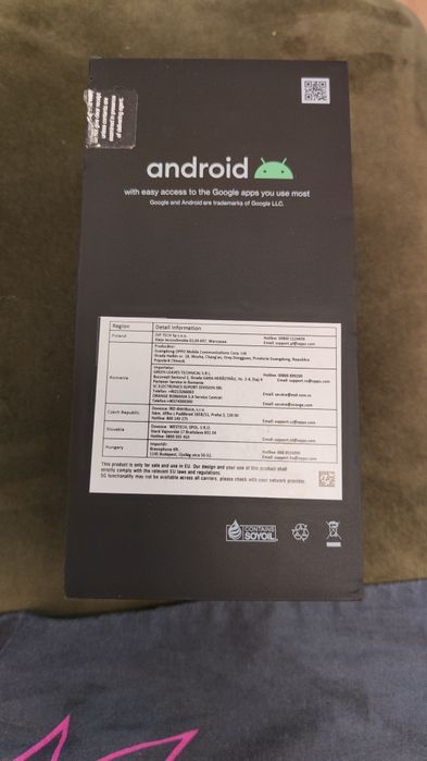 Cutie originala telefon Oppo Reno 6 5G