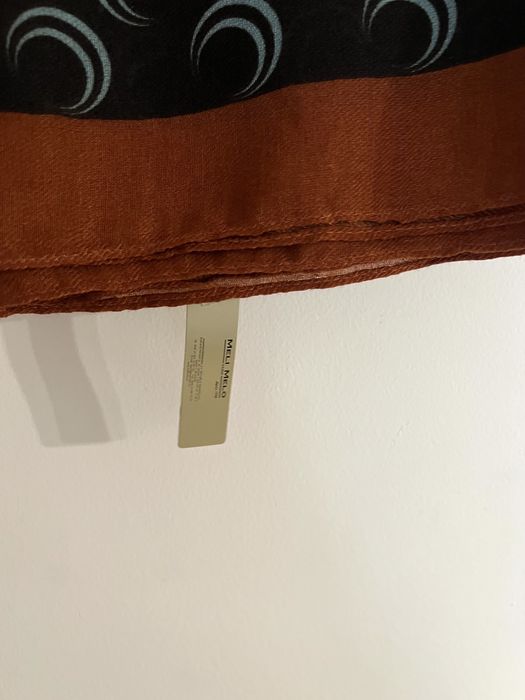 Eșarfa lungă Meli Melo turban model semiluna subtire