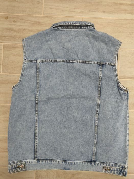 Мъжки дънков елек ХL - нов