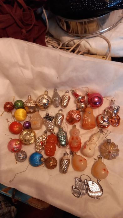 Новогодние игрушки советский