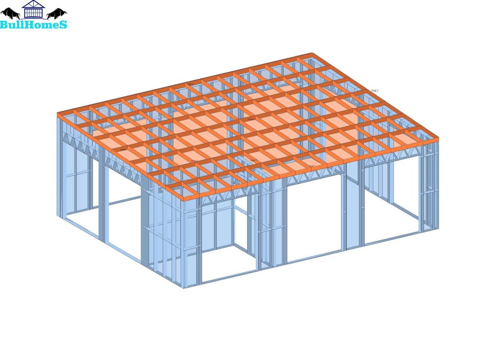 Къща,Преместваема къща,Сглобяеми къщи,Модулни,Жилищни-63м²
