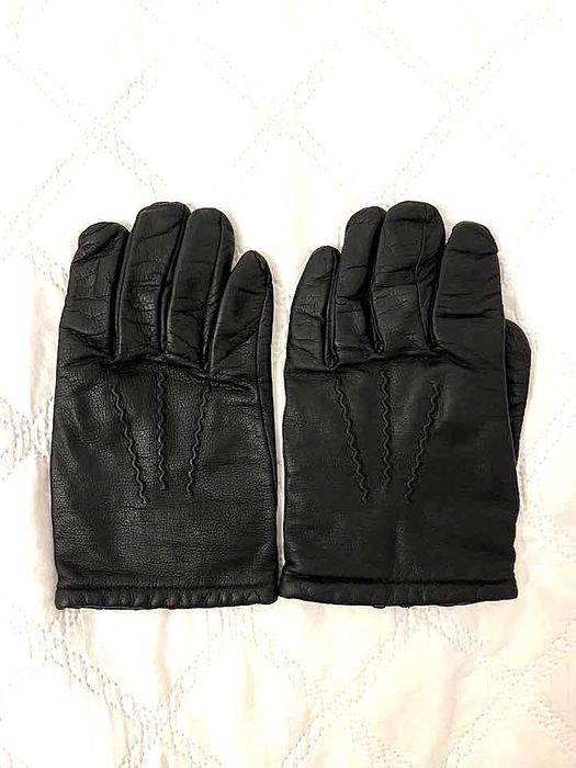 Manusi piele negre marimea XL