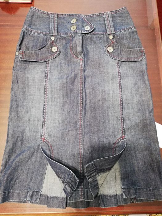 Дамска Маркова дънкова пола