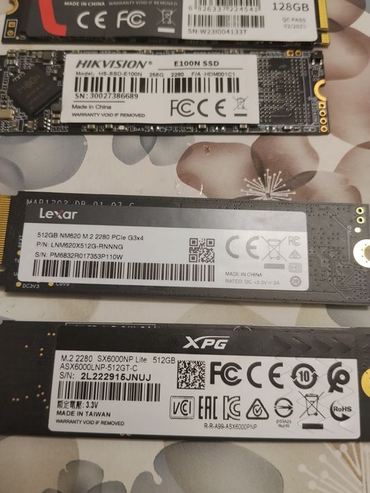 Ssd Lexar NVMe m2 512Gb
