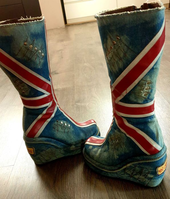 Дамски ботуши нови и малко използвани