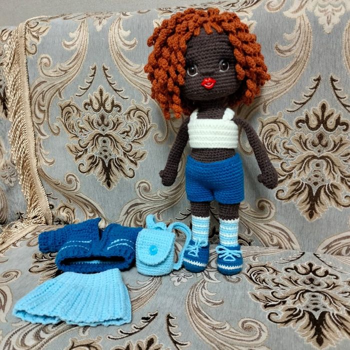 Вязанные игрушки.