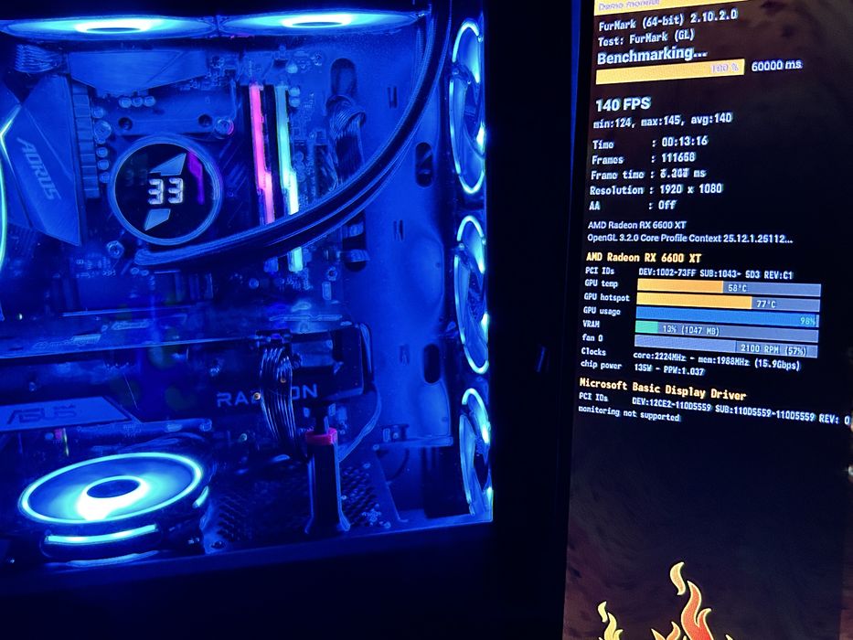 RX 6600 XT OC Asus Dual placa video