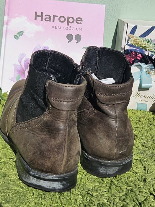 Limited мъжки боти от кожа N42