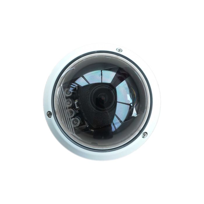 Cameră supraveghere IP Dome 5MP, PoE, zoom motorizat, IR 35m, IK10